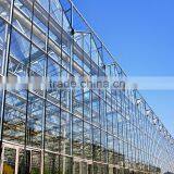 Hot Galvanized Steel and Easily Installed Multi Span Glass Greenhouse thumbnail-2