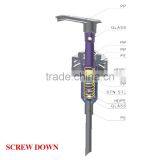 High Quality Plastic Ribbed Screw Down Lotion Pump thumbnail-3