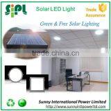 30 watt solar panel powered indoor led sensor light daylight led ceiling light