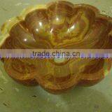 Handemade Good Price BROWN GOLDEN ONYX SINKS BASINS COLLECTION thumbnail-3