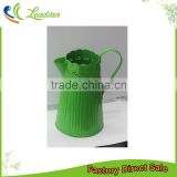 made in china cheap decorative in bulk small wholesale galvanized watering cans with vertical stripes