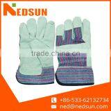 Protection Hand Leather Full Palm Safety Gloves thumbnail-1