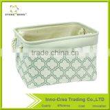 New Design OEM Weaving Cheap Storage Bin Boxes With Cotton Rope Handle thumbnail-6