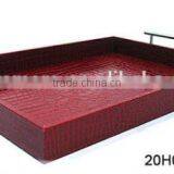 Popular Rectangular Tray With Two Metal Handles thumbnail-4