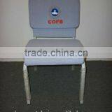 Good Quality Utility Iron Frame Church Chair thumbnail-2