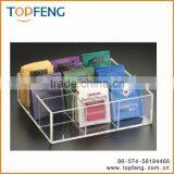 Arcylic Teabag Box With 6 Compact, 6 Compact Tea Bag Box,arcylic Teabag Storage Box,teabag Holder thumbnail-2