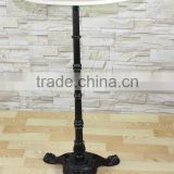 antique European style marble top cast iron High bar table LQ-G913