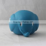 Custom elephant money box, OEM money saving box, Cartoon elephant pvc money box