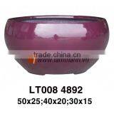Southern Vietnam Producer Elegant Purple Decorative Poly Planter thumbnail-1