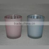 Mercury Votive Spray Color Glass Candle Holder With Matte Color thumbnail-1
