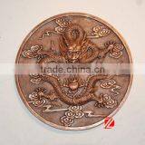 Bronze Wall Decor Dragon Relief Statue thumbnail-1