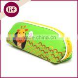 Lovely Animal Printing Canvas Pencil Bag, Giraffe Printing Pencil Bag,pencil Case thumbnail-2