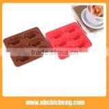 Food Grade TPR Ice Tray Mold/chocolate Tray Mold, Mustache Shape Chocolate Tray Mold for Fancy Design thumbnail-1