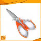 High Quality Multifunctional Rubber Soft Handle Kitchen Scissors thumbnail-1