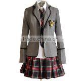 Girl's Formal Felt School Uniform Blazer With Skirt/School Jacket thumbnail-1