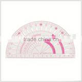 Kearing 15cmProtractor Sandwich Line Drafting Plastic Protractor #P101