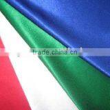 Polyester Satin Dyed Fabric Dress Fabric