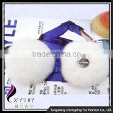 CX-A-02 Fur Ball With Pin Genuine Fox/ Raccoon Fur Pom Pom thumbnail-4