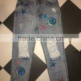 2017flower Shape Custom Embroidery Sequin Patch Embroidery Design for Jeans thumbnail-5