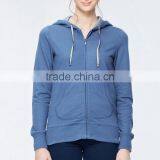 Classic High Quality Casual Long Sleeve Wholesale Plain Zip Hoodies