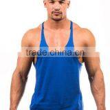 Men Blank Scoop Neck Bodybuilding Tank Tops thumbnail-2