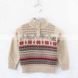 Baby Retro Styles Pullover Snowflake Design Christmas Sweater thumbnail-1
