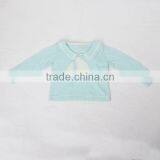 Unisex Baby Jacquard Cotton Sweater Turn-down Collar Pullover thumbnail-1