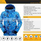 2017 Wholesale Top Quality Waterproof Winter Mens Ski Jacket thumbnail-3