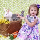 Kids Frock Designs - Easter Dress - Boutique Girl Clothing Floral Dress - Girl Dress thumbnail-1