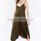 New Arrival Spaghetti Straps Festival Season Harem Jumpsuit Clothes Women thumbnail-4