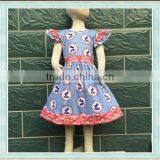 2017 Wholesale Latest Designs Easter Rabbit Pattern Children Girl Skirt thumbnail-1