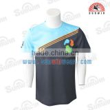 Customized 100% Polyester badminton cloth professional badminton jersey with sublimation
