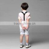 2016 New Hosting Clothes Set Boys Overrall Pants Set For Ring Bearer Wedding Boys Formal Clothing B-NB-CS905-27 thumbnail-5