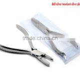 1PC Silver Tone Flat Nose Jaw Plier 15x5.4cm(5 7/8"x2 1/8"),Customize thumbnail-1
