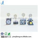 Novel Cute Clock Camera TV Telphone Shape Name Card Paper Photo Clips Stand Holder Resin Craft for Logo Custom thumbnail-1
