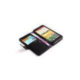 Luxury Black HTC Protective Case With Stand , HTC Butterfly X920 Phone Covers