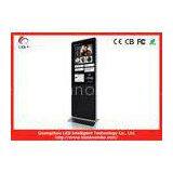 42 Inch Freestanding Digital Signage Kiosk Rugged With LED Touch Screen