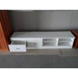 Supply White Wooden TV Cabinet thumbnail-2