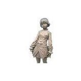 20cm Clay / Resin Prototype Action Figure , Girls Hand Sample With Dress
