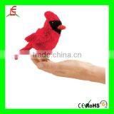 Lovely Bird Toys Mini Plush Finger Puppets Eagle Parrot thumbnail-4