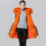 Fashion Soft Fur Lined Good Quality Winter Fox Fur Parka thumbnail-2