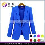 Charming Design Fabric to Make Women Blazer Suits thumbnail-2