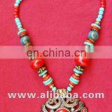 Big Pendant Fashion Necklace thumbnail-1