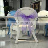 Colorful Wholesale Light Organza Chair Sashes thumbnail-4