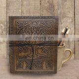 Gift Purpose Vintage Leather Journal Notebook Diary gifts for men women Tree Of