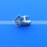 Promotional Blank Logo Rectangle Shape Cufflinks thumbnail-5
