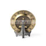 Custom Embossed Round Metal Commemorative Plates for Sale thumbnail-2