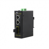3-портный промышленный PoE-коммутатор со скоростью 10/100 Мбит/с с 2 FE PoE-портами + 1 оптическим портом