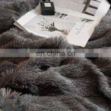 Custom Bed Cover Shaggy Fur Duvet Cover Luxury Ultra Soft Velvet Bedding Set thumbnail-6