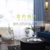 Wholesale Best Quality High Density Insulation Heat Solid Thick Hight Shading Blind Black Out Window Curtain Cloth for Windows thumbnail-1